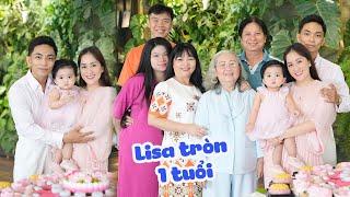 Lisa Thùy Linh tròn 1 tuổi và mâm bốc thôi nôi | Khánh Thi Phan Hiển Family