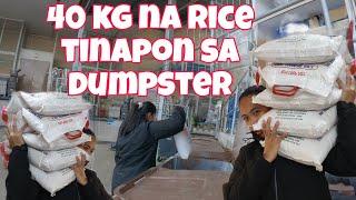 FIRST TIME MAKA HARBAT NG BIGAS KY MR BIN /DUMPSTER IN FINLAND