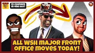 WSH MAJOR Front Office Moves Today! EUGENE SHEN GONE! Doug Williams Promotion! All Changes & Roles