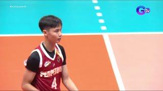 NCAA Season 98 MVB: Great rally by both teams but Zareno with the finish!