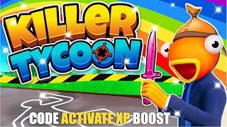 KILLER TYCOON MAP FORTNITE CREATIVE - CODE ACTIVATE XP BOOST MISSION