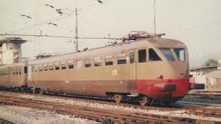 Linea Casarsa Venezia 1982 treno Ferrovie dello Stato stazione vecchia littorina