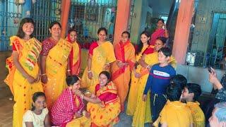 আজ বৌদির বোনের গায়ে হলুদ || bengali marriage vlog