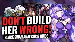 BLACK SWAN Pre-Release Analysis & Guide (Relics, Light Cones, Teams) | Honkai: Star Rail