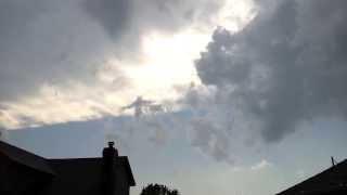 "Angel" in the clouds. Taken on 5/19 in Oklahoma City during tornado outbreak.