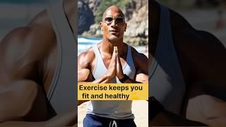 Dwayne Johnson's AGT Workout | The Rock’s Fitness Secrets & Motivation  #shorts #therock #agt #gym