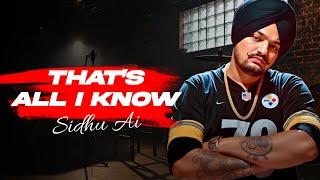 That's All I Know | sidhu moose wala new song | Latest Punjabi songs 2025 | Jaggi