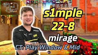 CS2 POV | s1mple (22-8) (mirage) | FACEIT Ranked | Mar 12, 2024 #cs2 #demo