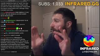 Haz Clarifies The “I AM A MONGOLOID” Meme | Infrared Show Twitch Clip