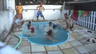 Harlem Shake na piscina Brazil Rio de Janeiro