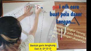 Pola Dasar Lengan Versi Mudah untuk Pemula