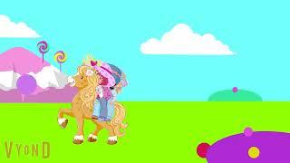 Strawberry Shortcake, Ginger Snap, Angel Cake and Honey Pie Pony get scared of Snakes! (2003)