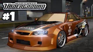 NFS UNDERGROUND 1 KARİYER BAŞLASIN!