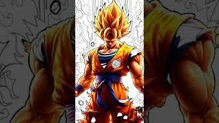 Goku colour video.. #goku