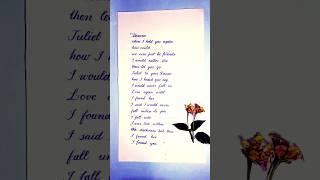 Stephen Sanchez - Until I Found You (new handwritten Lyrics)