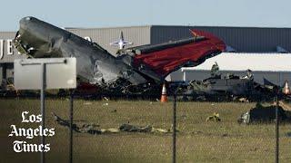 6 killed when vintage aircraft collide at Dallas air show