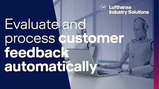 Customer Feedback AI – AIaaS – Julian Staub – EN | Lufthansa Industry Solutions