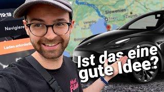 Mit dem E-Auto in den Sommerurlaub - 2.500km mit dem Tesla