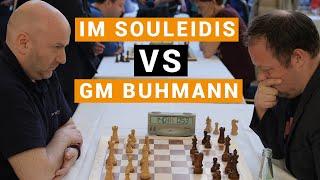 IM Georgios Souleidis vs GM Rainer Buhmann || Attacking Blitz Chess Game