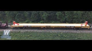 Walthers Update 74 –WalthersMainline® HO TTX 89' Channel-Side Flatcars
