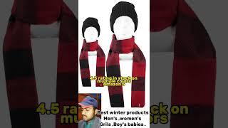 winter hats and scarf on Amazon #amazon #amazonfashion #viralshorts #Viralreels