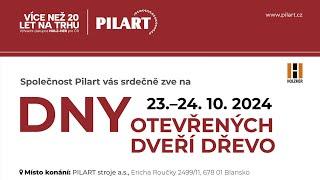 PILART DNY OTEVŘENÝCH DVEŘÍ 23. - 24. října 2024