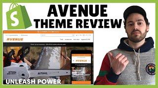 Shopify Avenue Theme Review - An Easy To Use Theme With Advanced Product Filtering