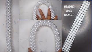 Quick and Easy way on How To Make A Beaded Bag Handle