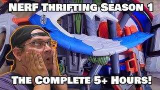 Nerf Thrifting Complete Season 1 [5+ Hours of Nerf Thrifting]