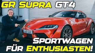 Toyota GR Supra GT4 Tribute | ECHTER Traumwagen mit HANDSCHALTUNG und 340PS! | REVIEW