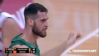 Panathinaikos Athens - Cazoo Baskonia Vitoria-Gasteiz 98-83: Giorgos Papagiannis (11 pts, 11 reb)