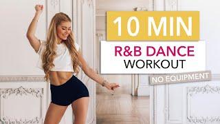 10 MIN R&B DANCE WORKOUT - a little sexy, a little gangster & for sure SWEATY! / Pamela Reif