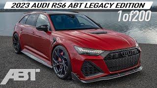 WORLD PREMIERE! 2023 AUDI RS6 LEGACY EDITION ABT 760HP 1of200 - A new kit from ABT - In Detail!