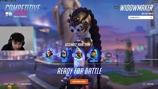 38 ELIMS! DAFRAN WIDOWMAKER OVERWATCH 2 GAMEPLAY SEASON 9