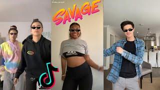 I'm a savage , tiktok dance