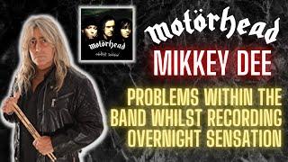 Mikkey Dee - Problems Recording Motörhead's Overnight Sensation Album with Lemmy & Phil Campbell