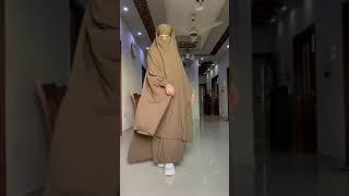 How to wear Two peice jilbab