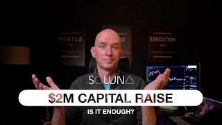 SOLUNA $2M CAPITAL RAISE, IS IT ENOUGH? BITCOIN SHORT TERM BULLISH. WHY DID CORZ PRICE DROP TODAY?