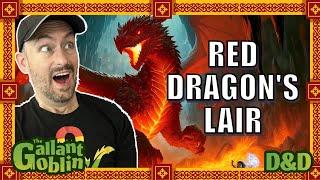 Red Dragon's Lair - Adventure in a Box - WizKids Game Review