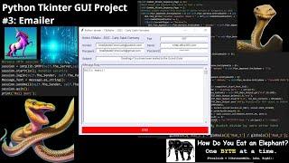 Python Tkinter Project 03: Emailer