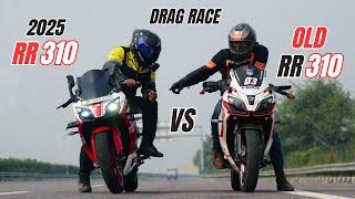 2025 Tvs Apache RR310 Vs Old Tvs Apache RR310 Drag Race | Ksc Vlogs