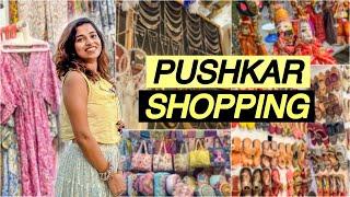 Biggest Hippie Market in PUSHKAR  full tour of Pushkar Shopping Market