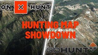 GOHUNT Vs OnX : Hunting map showdown