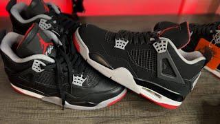 Air Jordan 4 'BRED' (2019) vs 'BRED REIMAGINED' (2024) | Which is THE BEST?