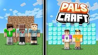 NOOBS vs. PROS BUILDING CONTEST! | PalsCraft #10