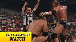 FULL-LENGTH MATCH - Raw - Triple H vs. The Rock - WWE Championship Match