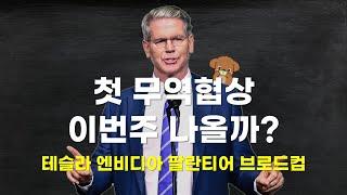 무역협상 호재 뜨면 나스닥 랠리 이어질까? (테슬라 엔비디아 팔란티어 브로드컴 골드 TMF)
