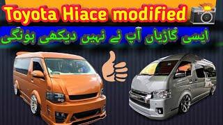 Toyota hiace modified ||Part 5 || interior design modified #driving tech and modified