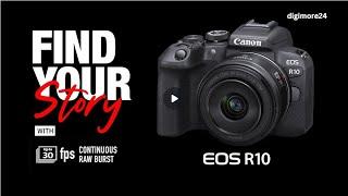 Best Canon EOS R10 Camera with 24.2MP RF-S18-45mm f/4.5-6.3 #digimore24 #canoncamera #canonr10