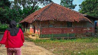Kampung Jadul Masih Ada Di Pelosok Desa ini, Rumah Masih Pake Anyaman Bilik Bambu